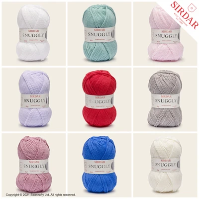 £3.27 • Buy Sirdar Snuggly DK Yarn Soft Baby Garment Double Knit Crochet Knitting Wool - 50g