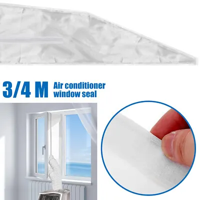 $23.89 • Buy 13.1ft Window Seal For Portable Air Conditioner Oxford Cloth Waterproof OkMYu