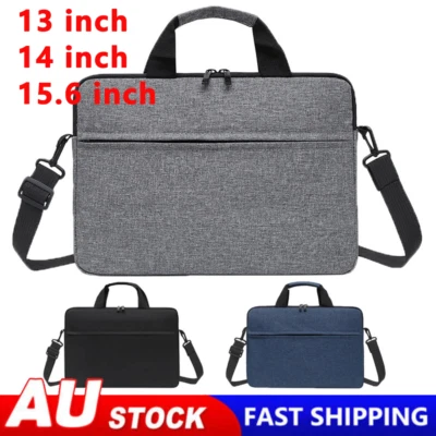 13-15.6inch Laptop Shoulder Bag Sleeve Briefcase Case For Macbook Lenovo HP Dell • $20.04