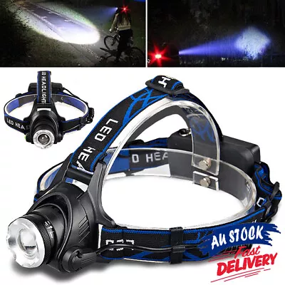 2000LM CREE XML Q5 Light Lamp Rechargeable Headlight Head Torch LED Headlamp • $15.70