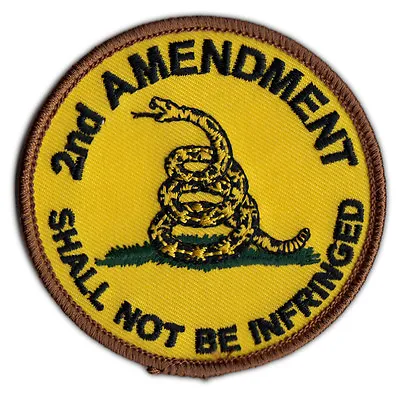 Motorcycle Biker Jacket/Vest Patch - Gadsden Flag Patch Don't Tread On Me • $7.49