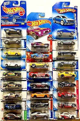 Hot Wheels~FORD MUSTANG~Lot Of 26~VARIANTS~ SHELBY-GT-CONCEPT ~Zamac~$6.25 Ea~NM • $162.50