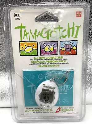 Bandai Tamagotchi Virtual Pet WhiteOriginal 1996-1997 Used • £18.99