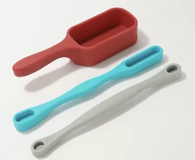 Mad Hungry 3-Piece Silicone Measuring Cup & Spoon Set For Large Deep Containers • $18.89