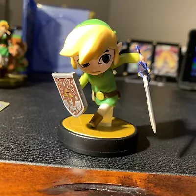 $32 • Buy Toon Link Super Smash Bros. Amiibo Loose Figure