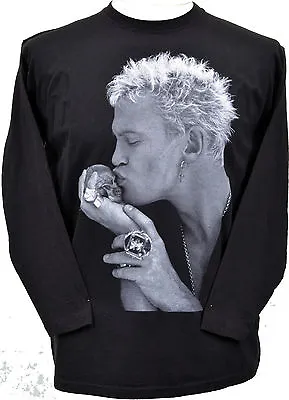 Mens Punk T-shirt Billy Idol With Skull Gen Generation X Punk Goth Hamlet S-5xl  • £22.95