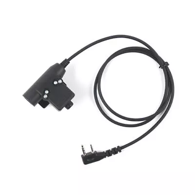 U94 PTT Cable Plug Headset Adapter For Kenwood Baofeng UV-5R H777 Walkie Talkie • $12.69
