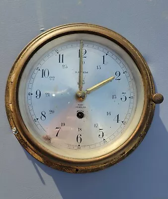 VTG Salem Ships Bell Clock • $25