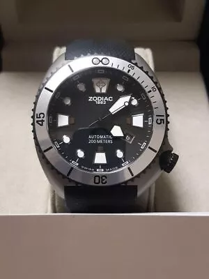 Zodiac Diver ZO 8013 Made In Switzerland Automatic Winding • £599.17