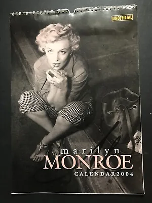 Marilyn Monroe 2004 Glamour Wall Calendar 12 Beautiful Photos • £6