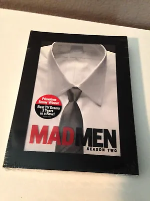 Mad Men - Season 2 (DVD 2009 4-Disc Set) BRAND NEW FACTORY SEALED! • $14.47