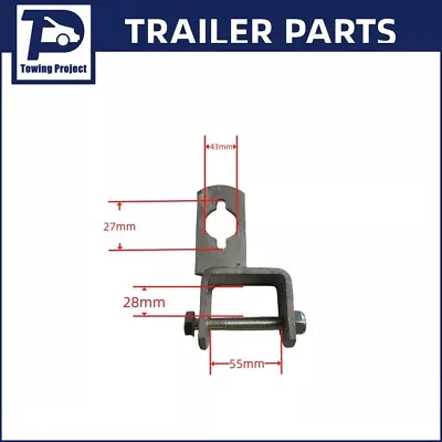 Manutec Boat Engine Outboard Motor Bracket Support Gal Marine Mount Bolt On • $20.30