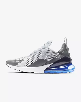 Nike Air Max 270 AH8050-107 Men's White Violet Gray Athletic Running Shoes YUP1 • $154.99