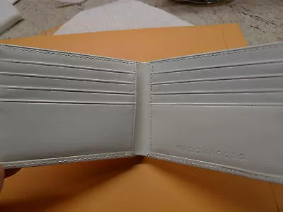 Marc Jacobs Men's White Patent  Wallet 100%authentic  • $165