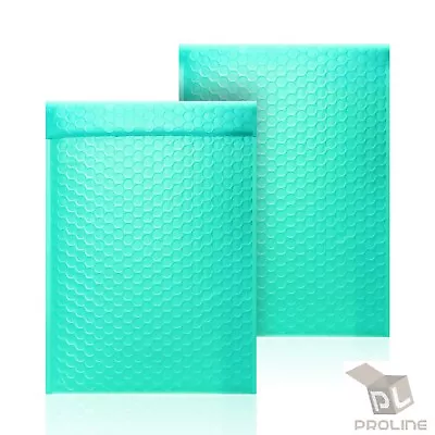 Teal Poly Bubble Padded Shipping Mailers #000 #00 #0 #CD #1 #2 #3 #4 #5 #6 #7 • $19.90