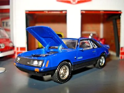 1979 79  Ford Mustang Cobra T5 Limited Edition Coupe 1/64 Gl Foxbody Muscle • $23