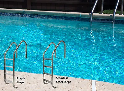 $199.98 • Buy 4-Step Economy Pool Ladder For Inground Swimming Pools 