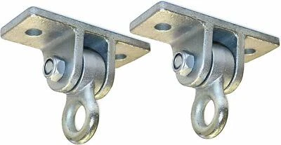$24.89 • Buy 2 Gorilla Playsets® Heavy Duty Galv. Iron Swing Hangers, 5 L X 2 W X 3.75 H, NIB