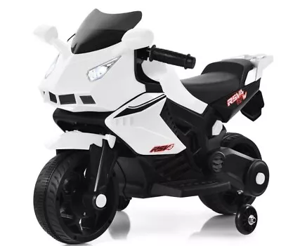 Kids Electric Motorbike 6V Battery Powered Ride On Motorcycle With Headlights • £39.99