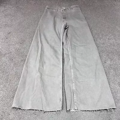 Zara Jeans Women’s Beige Wide Leg Size 6 • $19.99