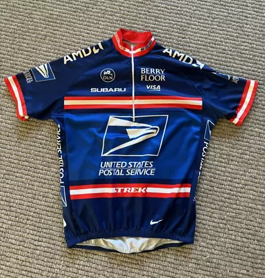 USPS Trek  Postal Cycling Jersey  (Men's Medium) • $30