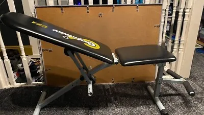 £45 • Buy USED Black And Yellow/gold Confidence Fitness Exercise Bench