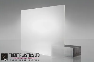 Clear Matt Frosted Perspex Acrylic Sheet Plastic Material Panel Cut To Size • £175.75