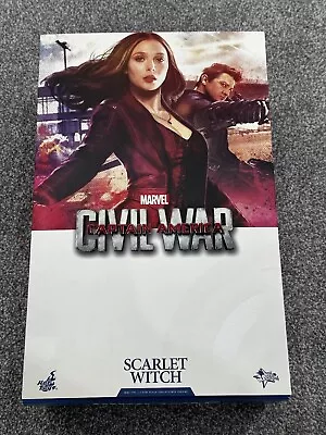 Hot Toys Marvel Captain America Civil War Scarlet Witch 1/6th Mms370 Pre Owned • £265