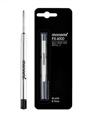 Monami FX4000 Ball Point Pen Refill 3ea 0.7/1.0mm For FX153 • $16.40