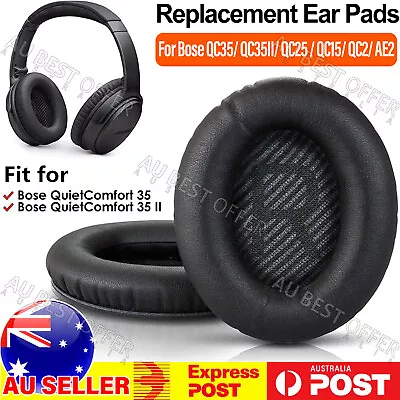 Replacement Ear Pads Cushions For Bose Quiet Comfort 35 QC35 II/I 25 15 AU • $8.96