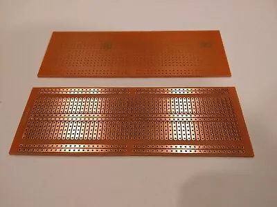 5pcs Protoboard Single Side Through Hole PCB Solder Breadboard Layout 13.3x4.8cm • $12.99