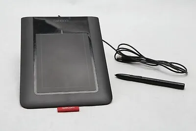 Wacom Bamboo Pen CTL-460 USB Graphics Drawing Tablet Black With Pen L12 • $13.03