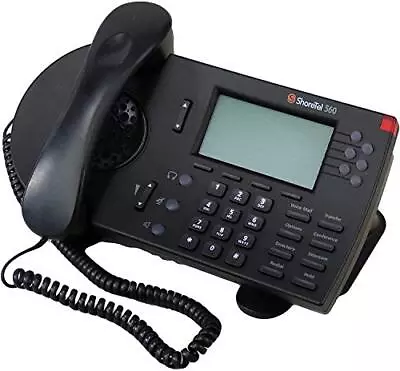 Shoretel Shorephone 560g Gigabit Ip Phone Black Power Supply Not Included • $24.98