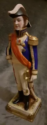 £76 • Buy Scheibe Alsbach Dresden Porcelain Soldier Figurine - Mortier