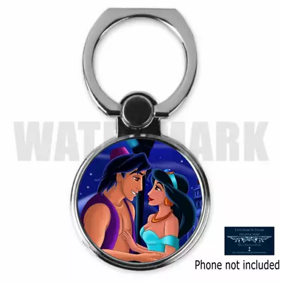 ALADDIN JASMINE CUSTOM ROUND MOBILE PHONE RING HOLDER STAND FREE SHIP D2 • $16.74