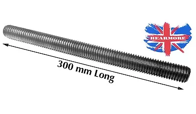 £13.99 • Buy M14x 2 Full Thread Dual Head Threaded Stud Rod Bar Screw Bolt 300mm Long 
