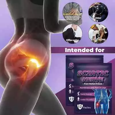 £4.99 • Buy Sciatica Nerve Pain Relief Patch  *UK SELLER*