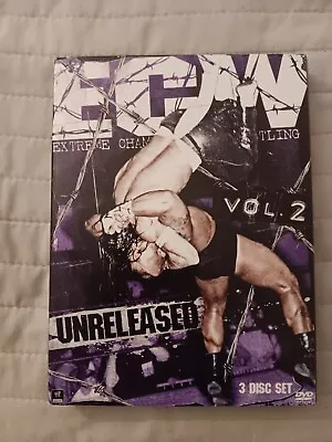 WWE: ECW Unreleased Vol. 2 (DVD 2013 3-Disc Set) • $14.99