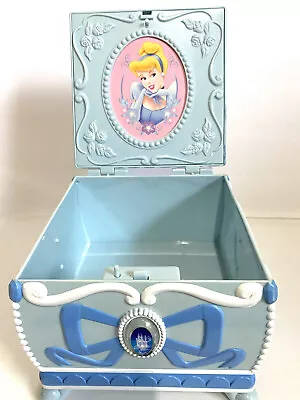 Vintage Disney Store Cinderella Music/Jewelry Box Plays Song Bibbidi Bobbidi Boo • $65