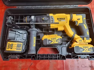 £189 • Buy DEWALT DCH263P2-GB 18V Brushless SDS-Plus Hammer Drill  With 2x5.0Ah And Charger