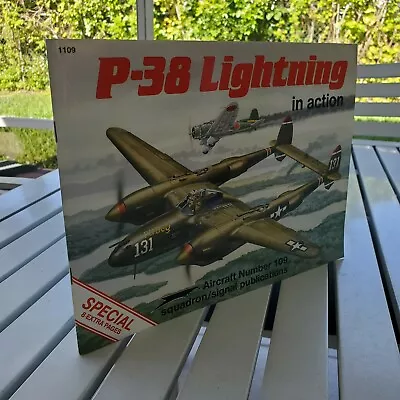 P-38 Lightning In Action By Larry Davis 1990 Signed By A Pilot  • $60