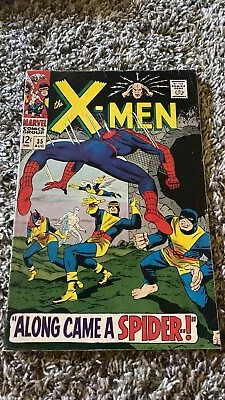 X-MEN #35 1967 MARVEL GD+ Signed Stan Lee AndJack Kirby!!! • $1000