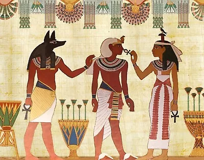 Egyptian Designs Hieroglyphics  An 8x10 Photo Art Poster  Print  8x10 Vintage • £6.64