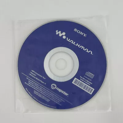 Sony Walkman Compact Disc Napster Content Transfer Rare Media • $24.49