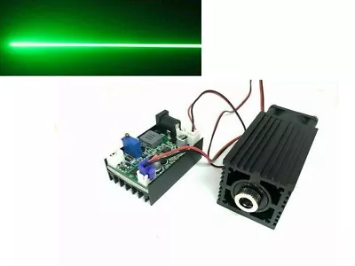 100mw 532nm Green Laser Diode Module Dot /Line 12V Driver TTL W Power. • £33.60