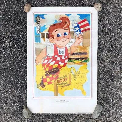 Rare Vtg 1992 Bob’s Big Boy Restaurant Signed #50/189 Artist Print • $49.95