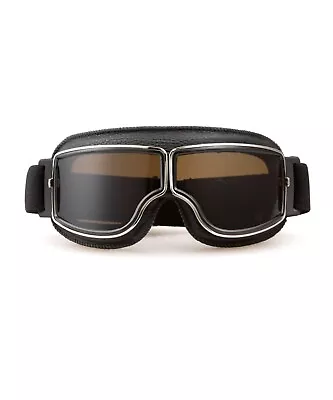 New CRG Vintage Bike Aviator Pilot Style Motorcycle Cruiser Scooter Goggles • $17.99