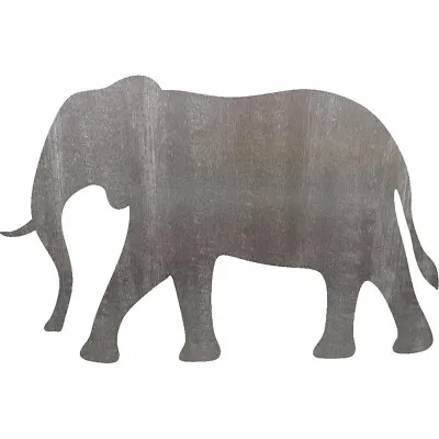 Elephant 1 Steel Cut Out Metal Art Decoration • $19.99