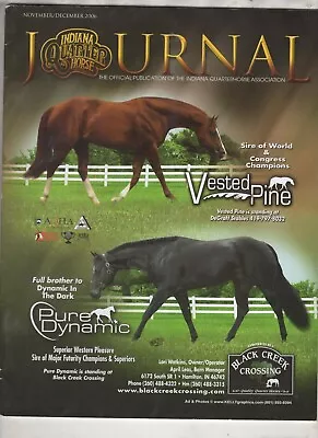 The Indiana  Quarter Horse Journal Magazine NOV-DEC 2006 • $5