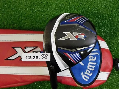 Callaway XR 15* Left Hand 3 Wood Black Tie 70M4 Stiff Pured Graphite W HC  • $54.71